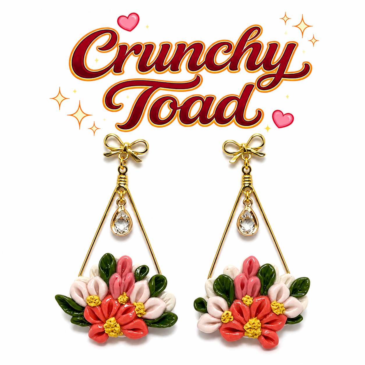 Flower Bouquet Earrings