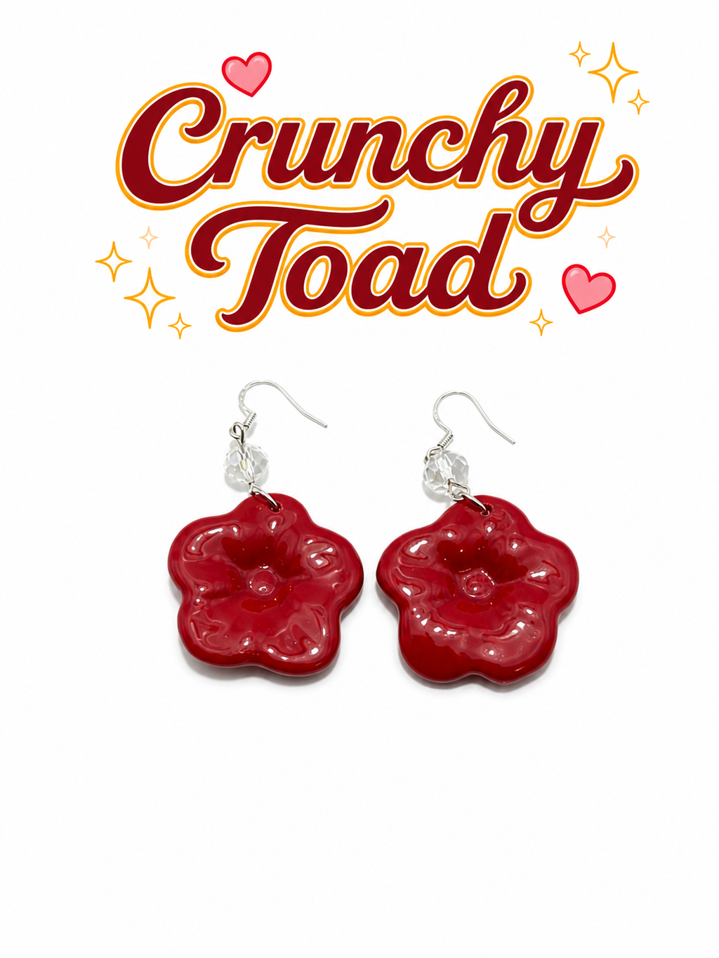 Flower Earrings (Multiple Color Options)