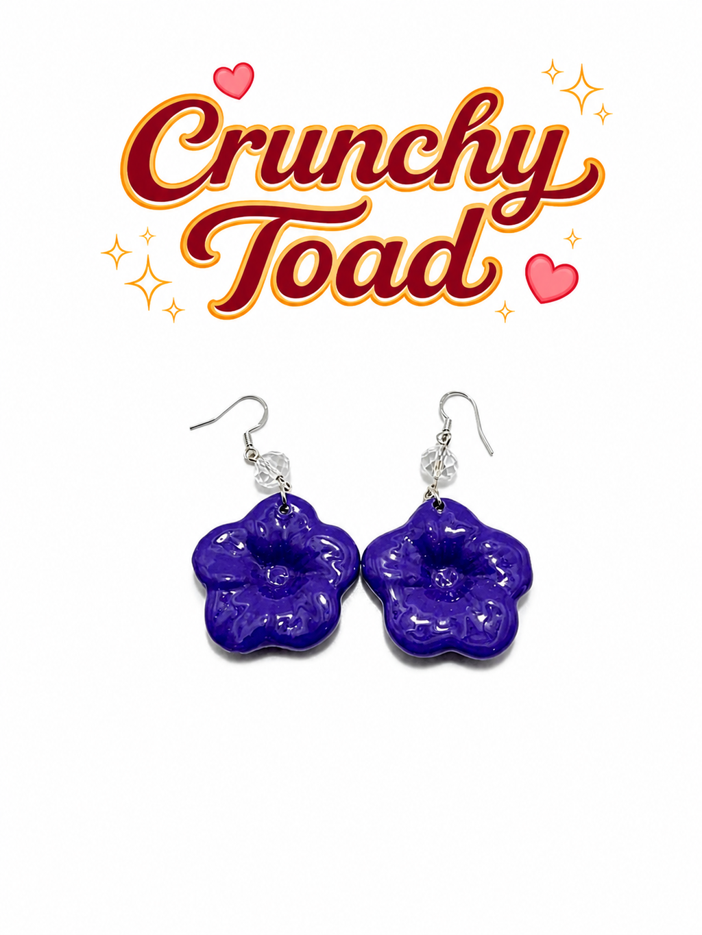 Flower Earrings (Multiple Color Options)