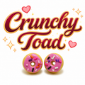 Donut Earrings (Pink W/Sprinkles)