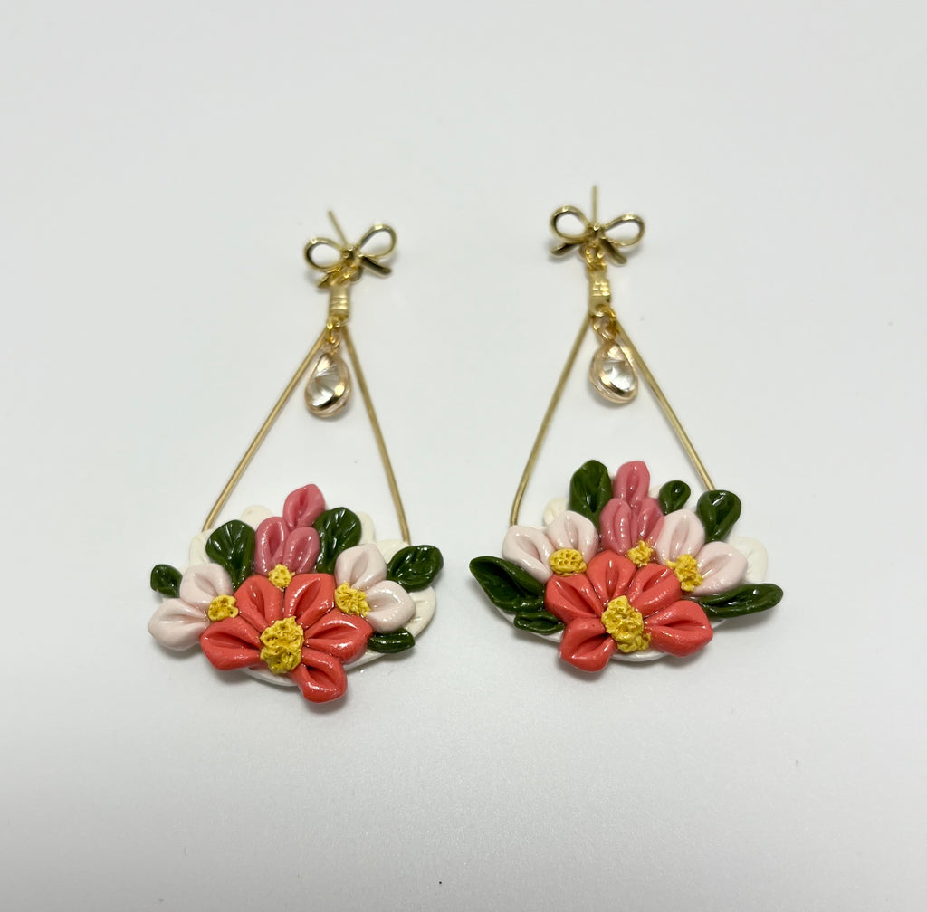 Flower Bouquet Earrings