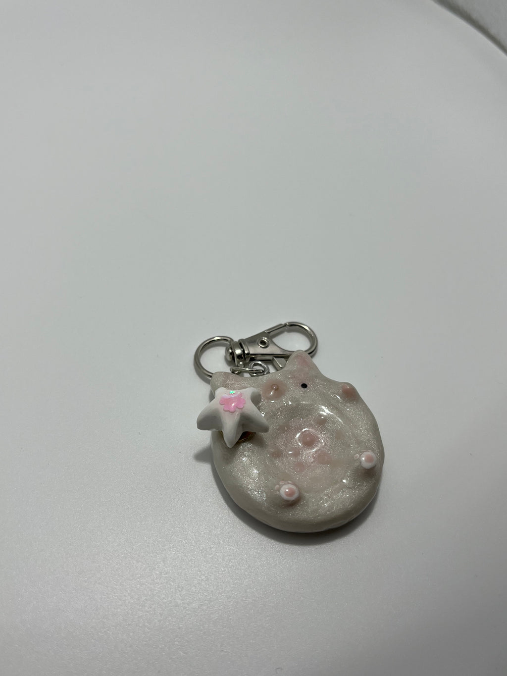 Cat Worry Stone (Fidget/Keychain)