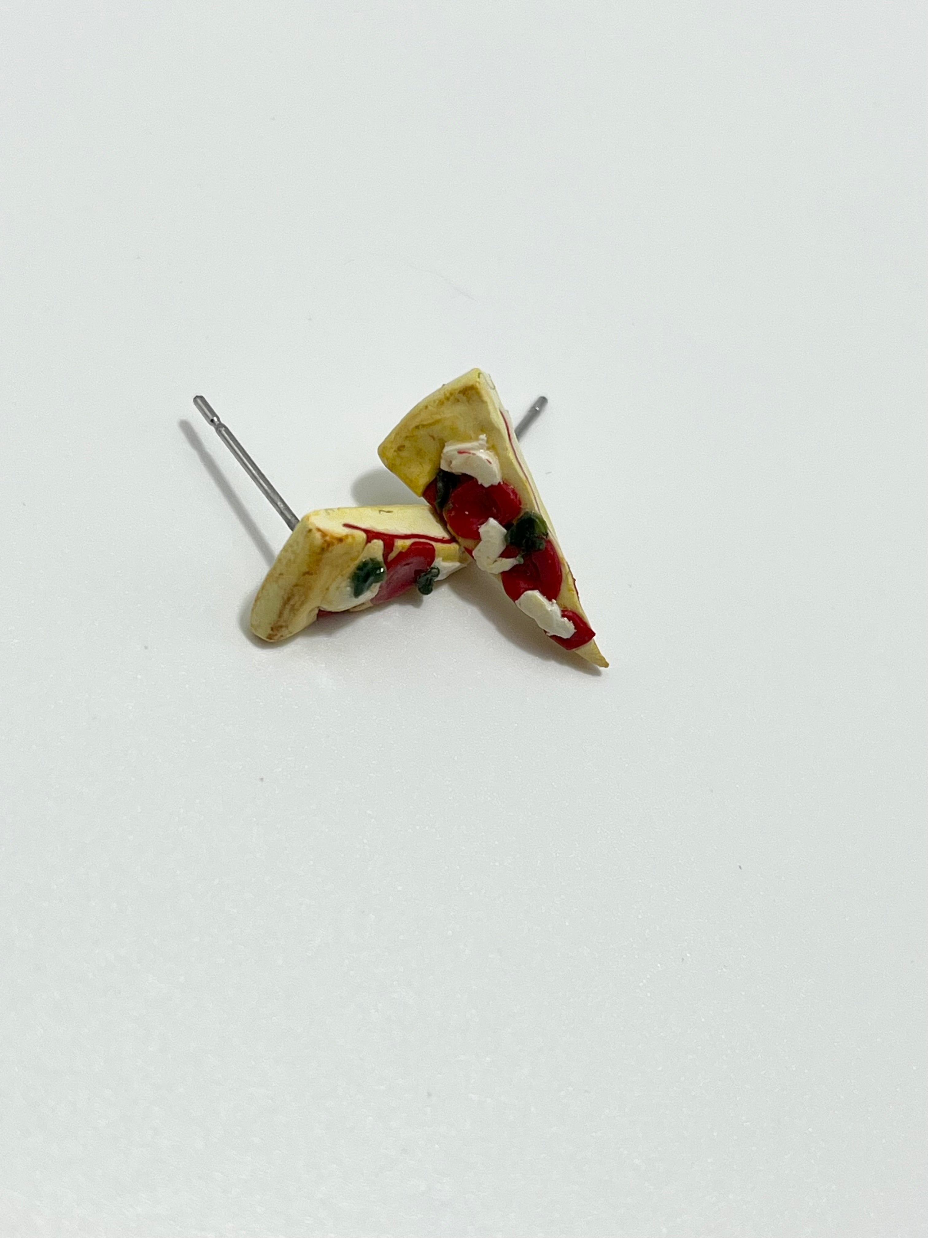 Pizza Earrings