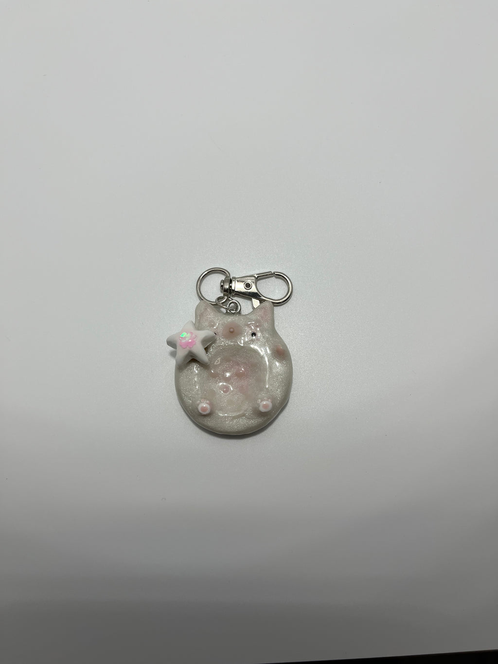 Cat Worry Stone (Fidget/Keychain)
