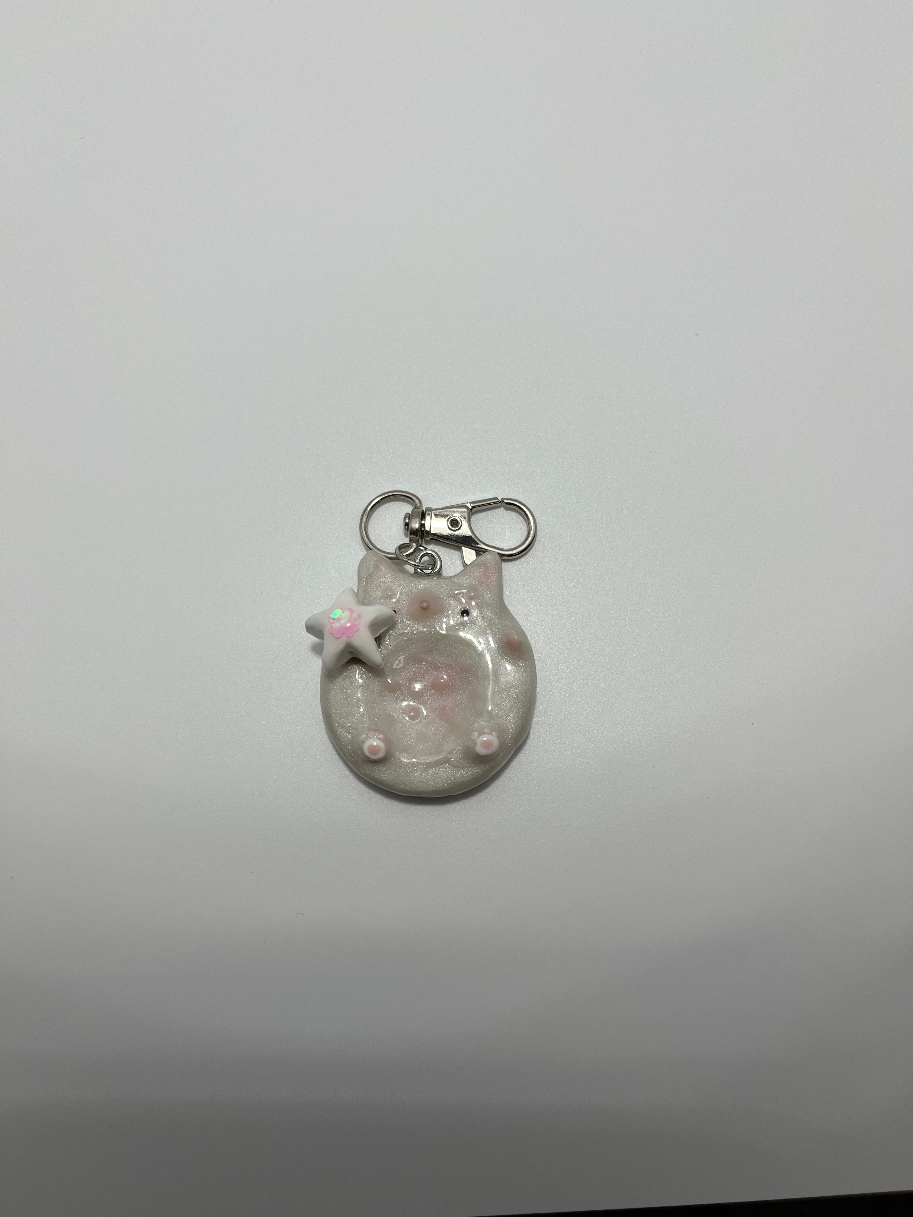 Cat Worry Stone (Fidget/Keychain)