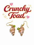 Conch Shell Earrings (Pink)