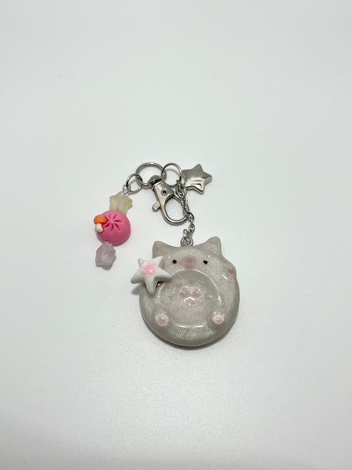 Cat Worry Stone (Fidget/Charm/Keychain)
