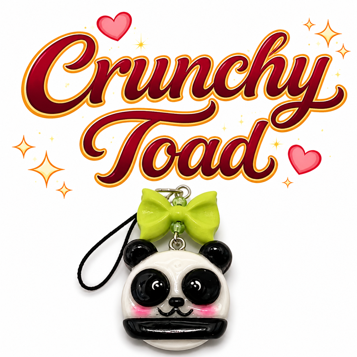 Panda Phone Charm